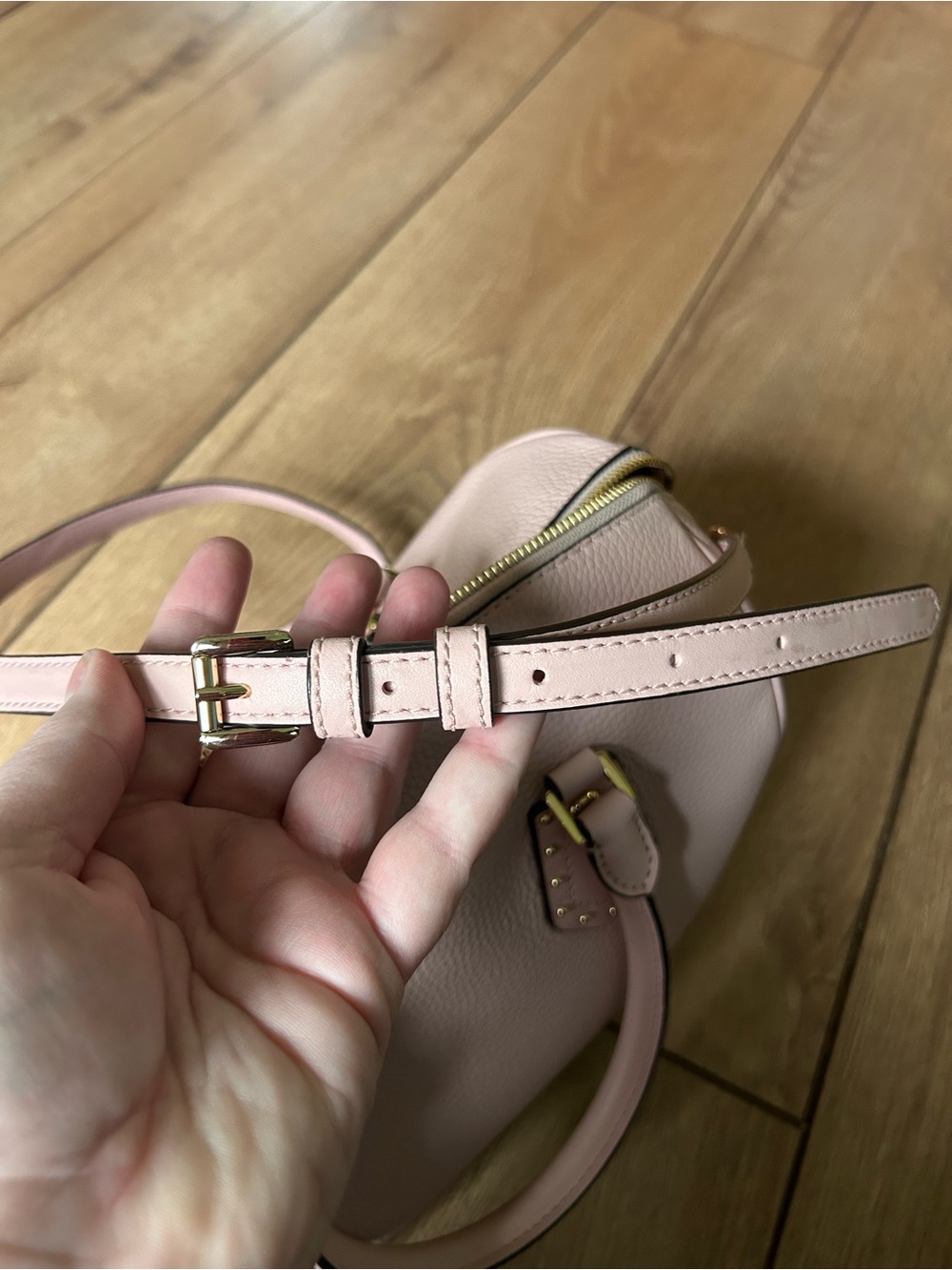 Michael Kors Light Pink Satchel - Picture 12 of 13